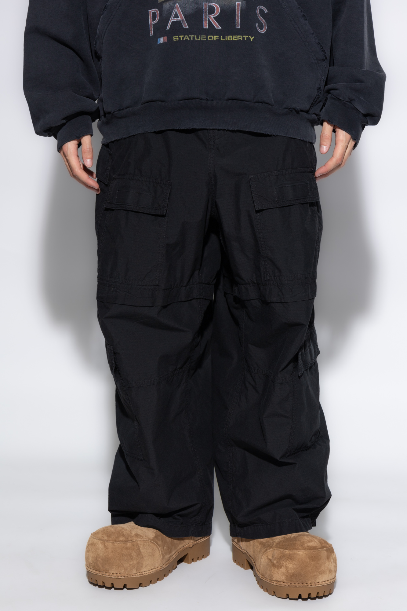 Balenciaga black pants online